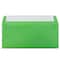 JAM Paper 4.125" x 9.5" Green Peel & Seal Closure Business Envelopes